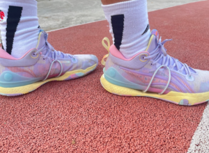 Giay Li-Ning Speed 8 Premium 'Purple Light Yellow' ABAS015-3