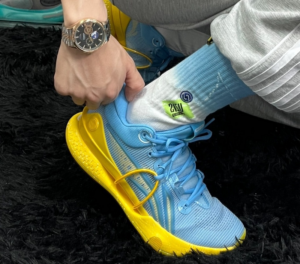 Giay Li-Ning Speed 8 Premium 'Sea Blue Yellow' ABAS015-7