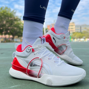 Giay Li-Ning Speed 8 Premium 'White Red' ABAT119-1