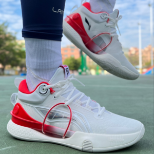 Giay Li-Ning Speed 8 Premium 'White Red' ABAT119-1