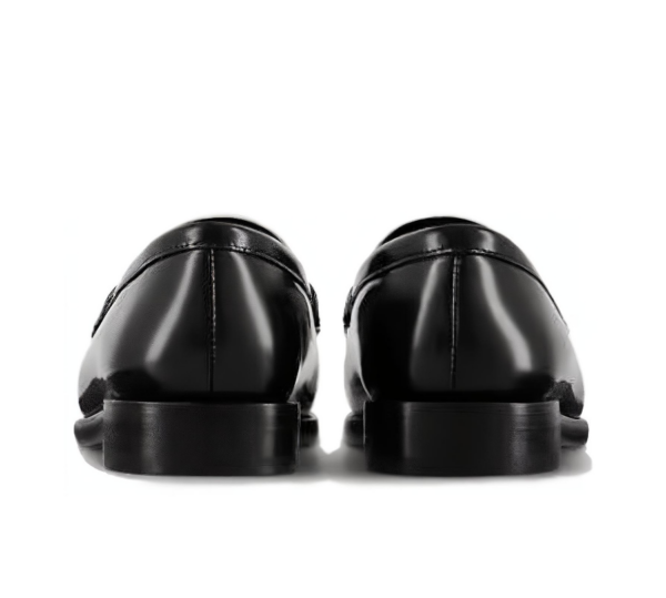 Giay Louis Vuitton Chess Flat Loafers 'Black' 1ACKA4