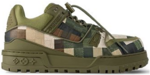 Giay Louis Vuitton LV Maxi Trainers 'Khaki' 1ACNCZ