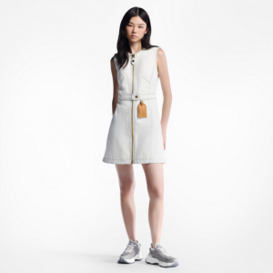 Giay Louis Vuitton Run 55 Trainers 'Grey' 1ABVJ4