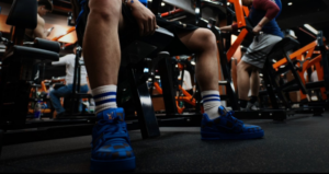 Giay Louis Vuitton Trainer 'Damier Pop - Blue' 1ACN4Y