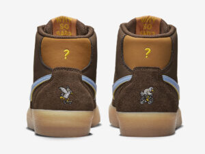 Giay Nike Blazer Mid SB Bruin x Why So Sad 'Brown' DX4325-200