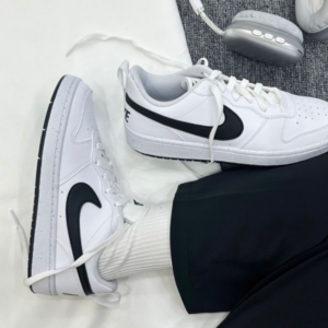 Giay Nike Court Borough Low Recraft 'White Black' DV5456-104