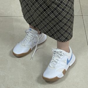 Giay Nike Court Lite 4 'White Light Blue Gum' FD6575-106