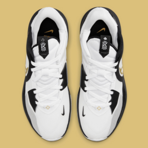 Giay Nike Kyrie Low 5 'White Black Metallic Gold' DJ6012-101
