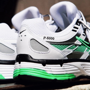 Giay Nike P-6000 "White Silver Spring Green Black" CD6404-104