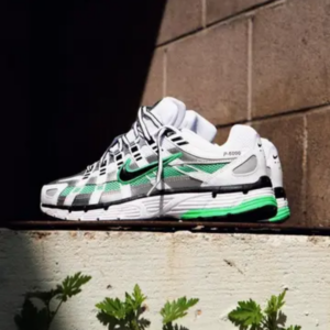 Giay Nike P-6000 "White Silver Spring Green Black" CD6404-104