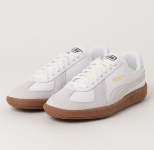 Giay Puma Army Trainer Low 'White Grey' 386607‑05