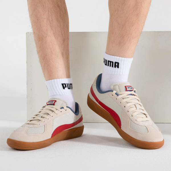 Giay Puma Army Trainer 'Platinum Red' 398279‑02