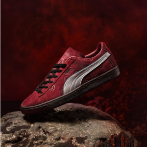 Giay Puma One Piece x Suede 'Red Hair Pirates' 396521-01