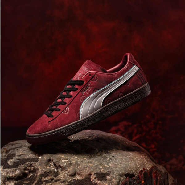 Giay Puma One Piece x Suede 'Red Hair Pirates' 396521-01