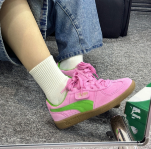 Giay Puma Palermo 'Pink Green Gum' 397549-01