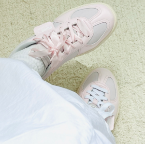 Giay Puma Palermo 'White Light Pink' 399342-01