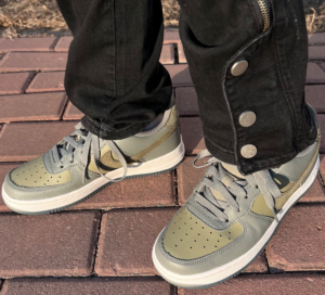 Giay Nike Air Force 1 Low 'Dark Stucco Olive' FQ6948-001