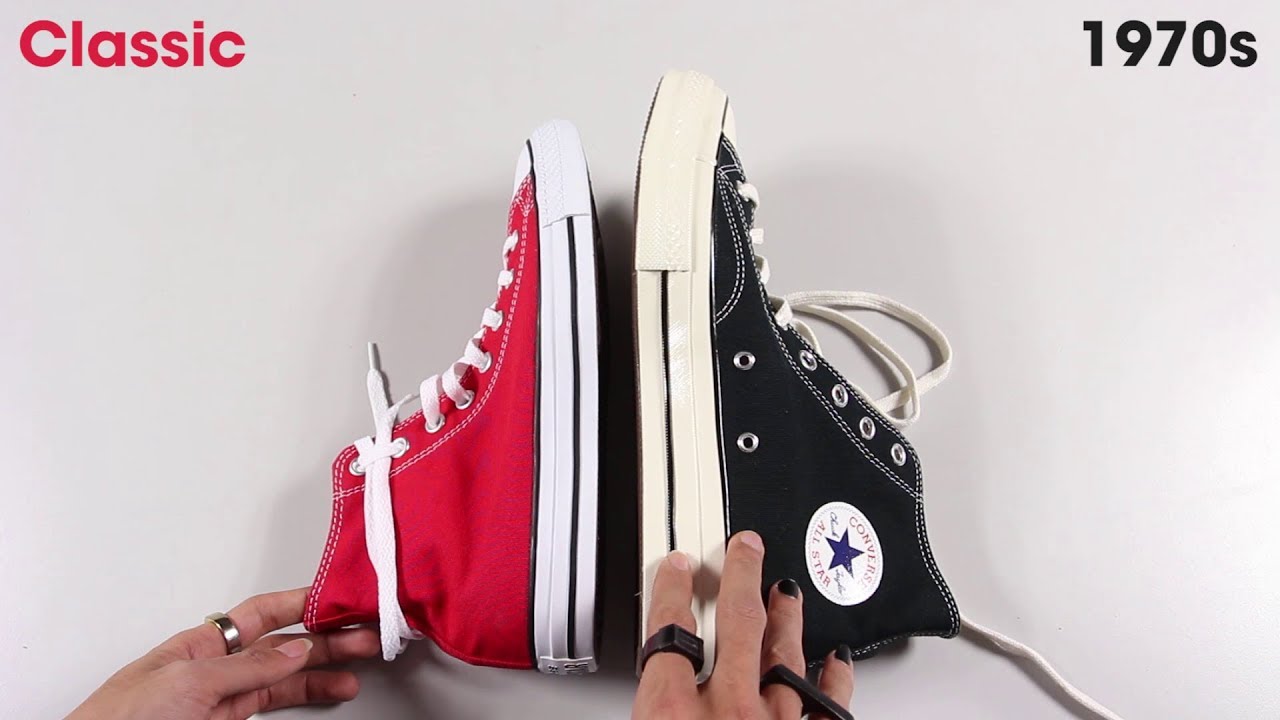Giày Converse Classic Chucks và Chuck 70s: Bạn nên mua đôi nào? Hinh anh 6: Giay Converse Classic Chucks va Chuck 70s: Ban nen mua doi nao?