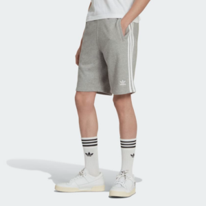 Quan Adidas 3 Stripes Sweat 'Grey' DH5803