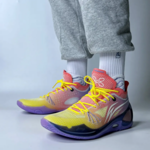 Giay LiNing Ultra V2 'Red Pink Rose Purple' ABAU047-4