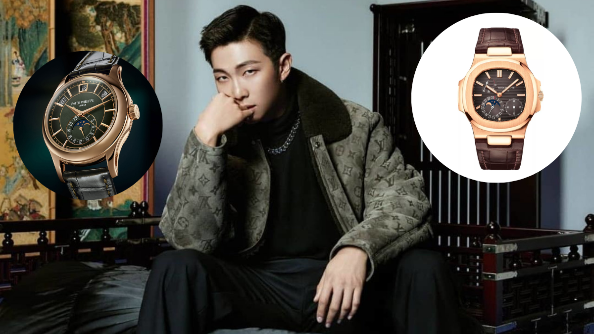 Khang dinh dang cap voi bo suu tap dong ho "khung" cua RM BTS