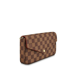 Tui Louis Vuitton Pochette Felicie Damier 'Ebene Cerise' N63032