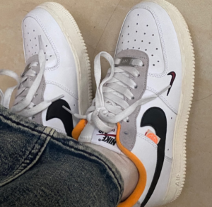 Giay Nike Air Force 1 'White Black' DX3361-100