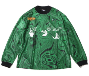 Ao Nike Allover Print Jersey x Off-White 'Green' FQ0998-389