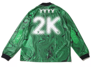 Ao Nike Allover Print Jersey x Off-White 'Green' FQ0998-389