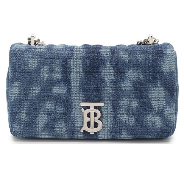 Tui Burberry Small Quilted Denim Lola Bag 'Blue' 8026831