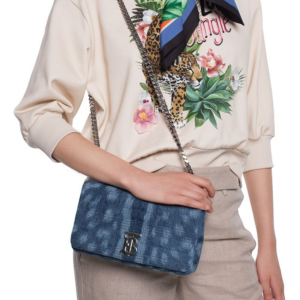 Tui Burberry Small Quilted Denim Lola Bag 'Blue' 8026831