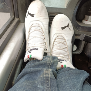 Giay Puma Puma Scuderia Ferrari R 'White Black' 339937-06