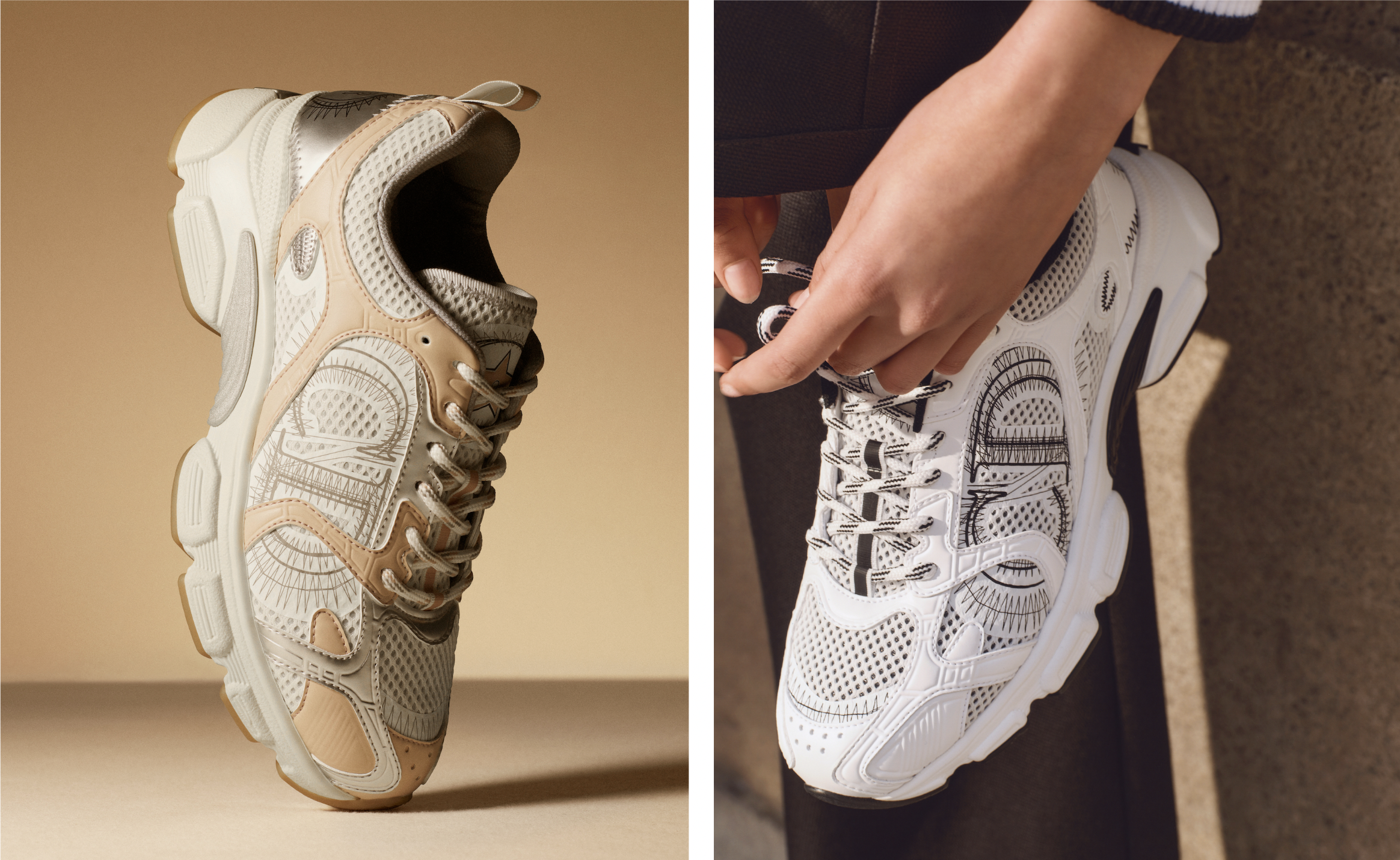 Dior ra mat giay sneaker Chrono: Noi di san gap go cong nghe cao