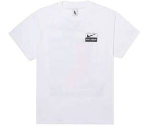 Ao Nike x Stussy Crossover Logo Graffiti Printing 'White' CU9256-100