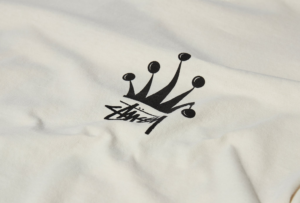 Ao Stussy Regal Crown Pigment Dyed Tee 'White'