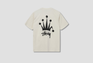 Ao Stussy Regal Crown Pigment Dyed Tee 'White'