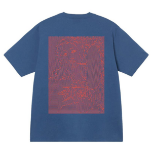 Ao Stussy Dots & Loops Tee 'Midnight'