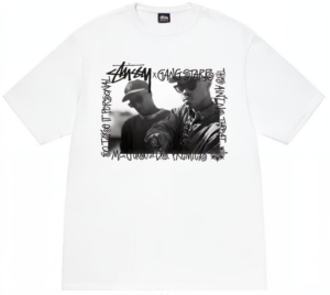 Ao Stussy Gang Starr Take It Personal Tee 'White'
