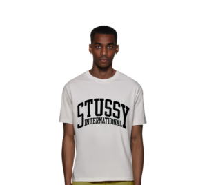 Ao Stussy International Pigment Dyed Tee 'White'