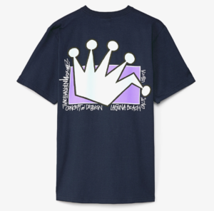 Ao Stussy LB Crown Tee 'Navy'
