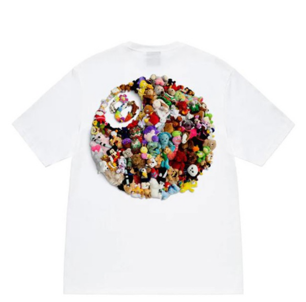 Ao Stussy Plush Tee 'White'