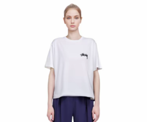 Ao Stussy Plush Tee 'White'