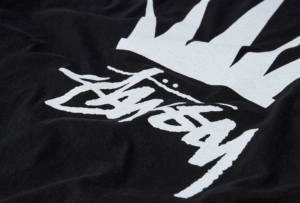 Ao Stussy Regal Crown Tee Pigment Dyed 'Black'