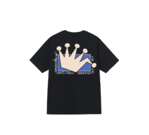 Ao Stussy SS22 Crown Tee 'Black'