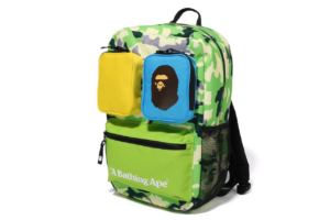 Balo BAPE Kids Woodland Camo Daypack 'Green' 1J30-389-002