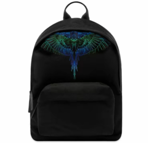Balo Marcelo Burlon Wings Neon Backpack 'Black Blue' CMNB006R21FAB0011069