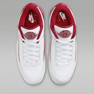 Giay Nike Air Jordan 2/3 GS 'White Varsity Red' FD0384-161