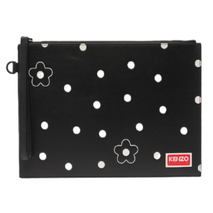 Tui Kenzo Stamp Large Leather 'Black' FD65PM722L45-99