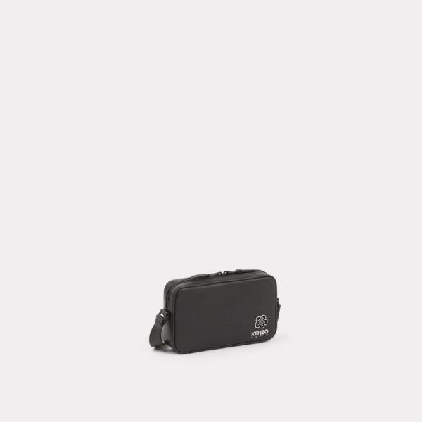 Tui Kenzo Boke Flower Crest Leather 'Black' FD65SA478L40-99
