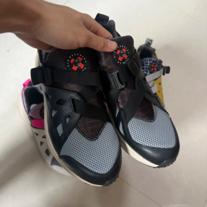 Giay Nike Air Huarache 20Y24 x Patta 'Black Grey' FJ4201-001